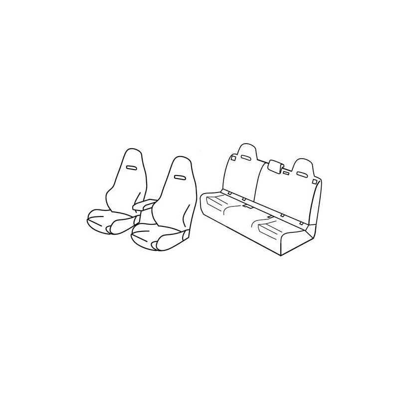 Set coprisedili Superior - Nocciola - Mercedes Classe A 5p (10 12 09 15)