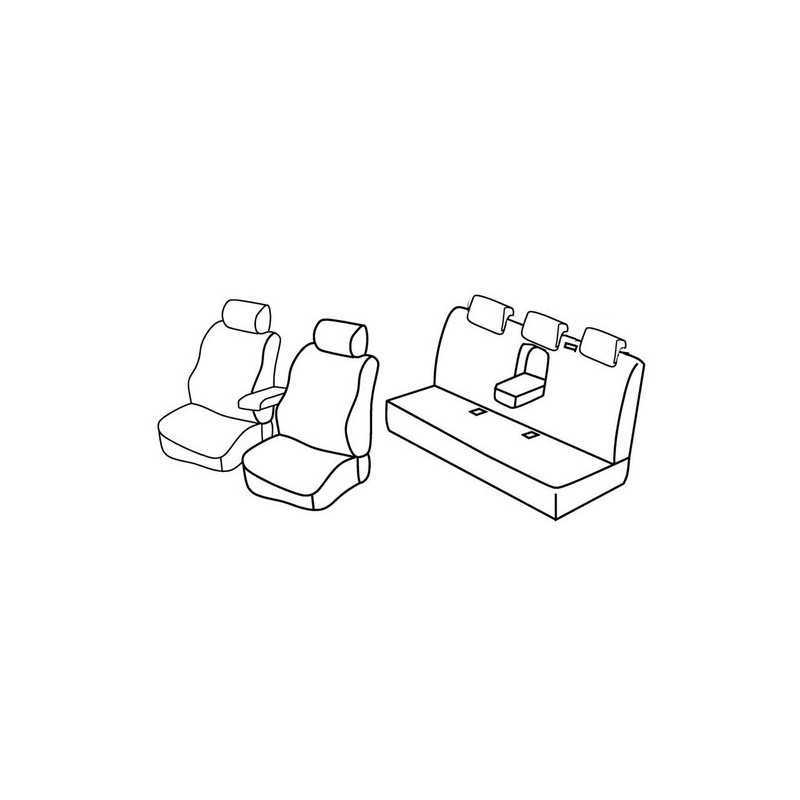 Set coprisedili Superior - Beige - Mercedes Classe C 4p (dal 4 2004) (04 04 01 07)