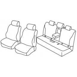 Set coprisedili Superior - Beige - Mercedes Classe C 4p (03 14 )
