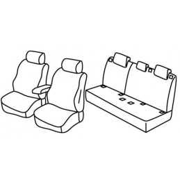 Set coprisedili Superior - Beige - Mercedes Classe A 5p (10 12 05 18)