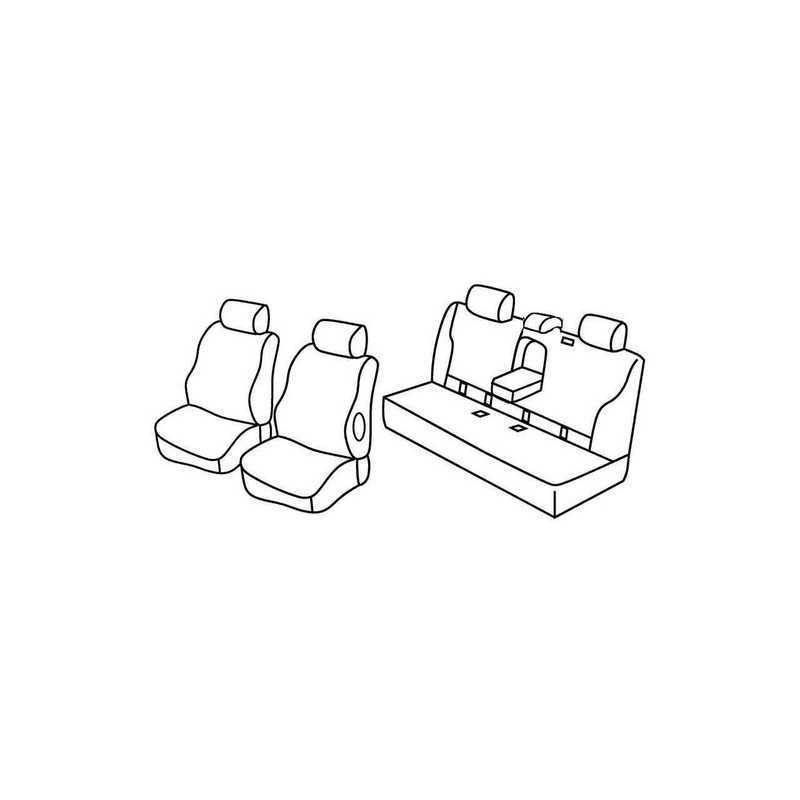 Set coprisedili Superior - Nocciola - Mercedes Classe E sw (09 09 11 16)