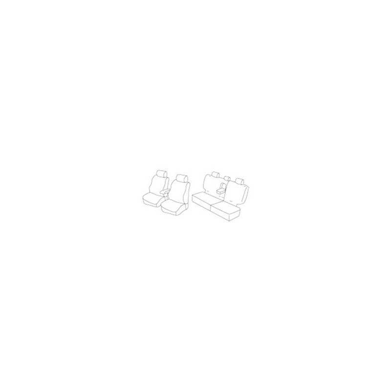 Set coprisedili Superior - Beige - Mitsubishi Pajero 5p (04 00 10 06)