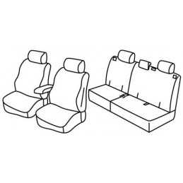 Set coprisedili Superior - Nocciola - Opel Antara (11 06 05 17)