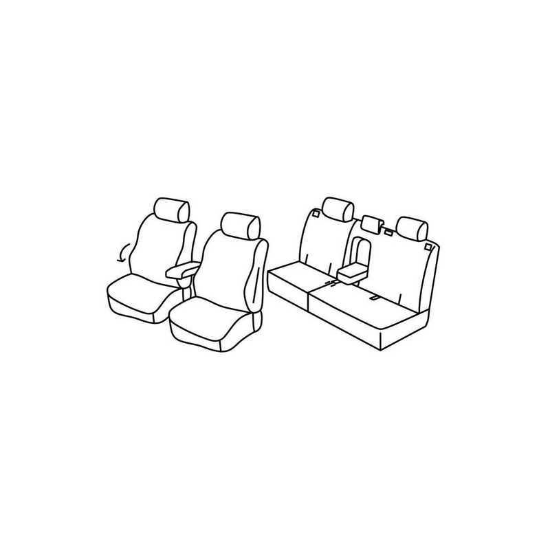 Set coprisedili Superior - Beige - Opel Antara (11 06 05 17)