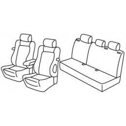 Set coprisedili Superior - Beige - Opel Astra H GTC 3p (04 05 08 11)