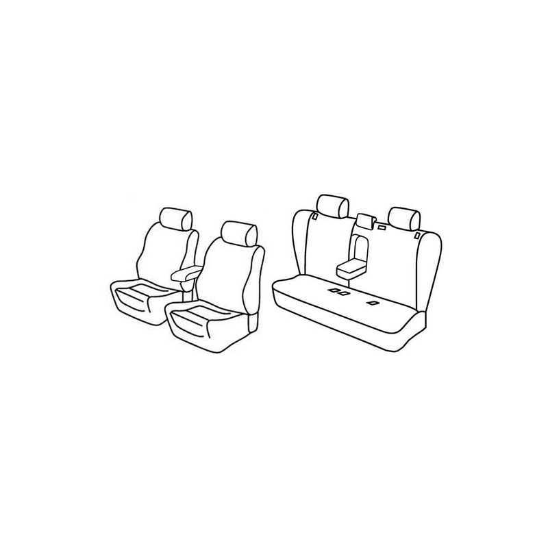 Set coprisedili Superior - Nocciola - Opel Vectra 5p (10 02 01 09)