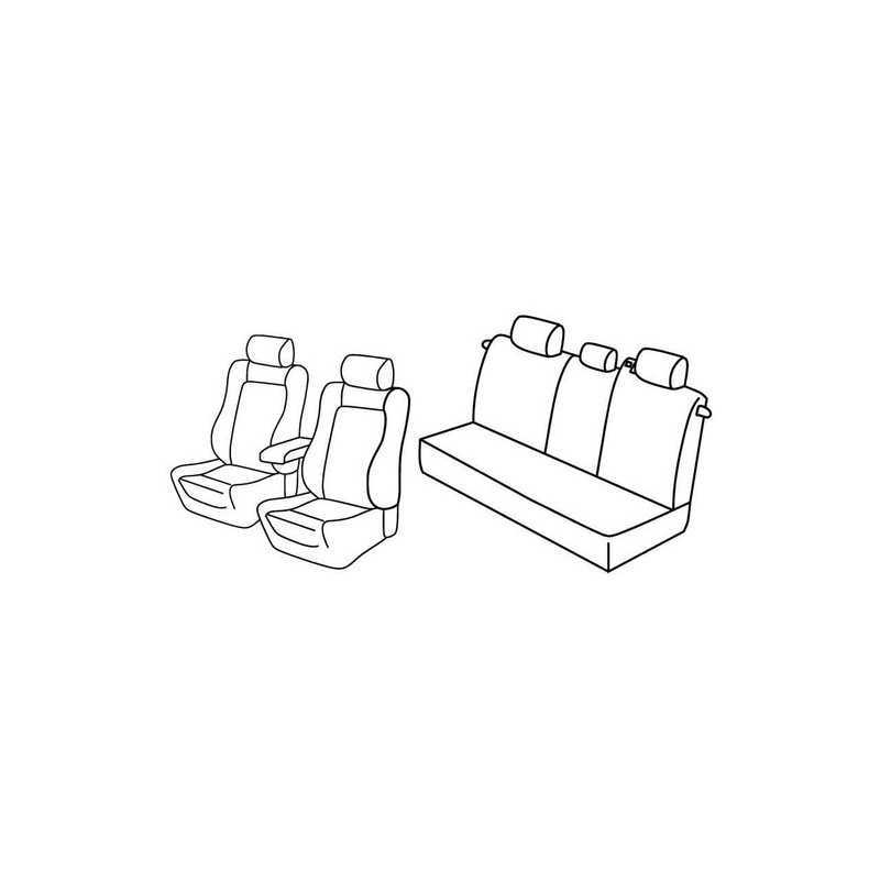 Set coprisedili Superior - Beige - Opel Zafira (09 05 10 11) - Opel Zafira One (11 11 07 15)