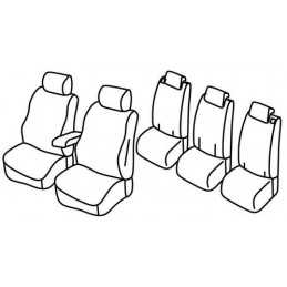 Set coprisedili Superior - Beige - Opel Zafira Tourer (Enjoy) (11 11 )