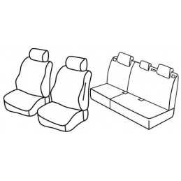 Set coprisedili Superior - Grigio Nero - Opel Mokka (11 12 03 16) - Opel Mokka X (04 16 )