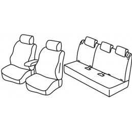 Set coprisedili Superior - Nocciola - Opel Crossland X (06 17 )