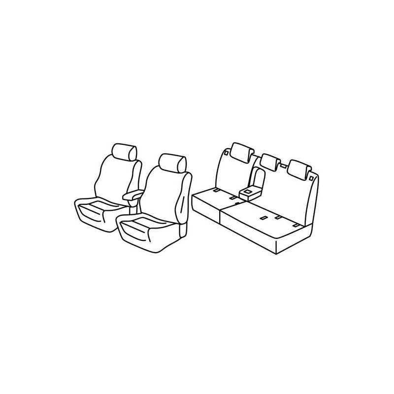 Set coprisedili Superior - Beige - Opel Grandland X (Innovation) (07 17 )