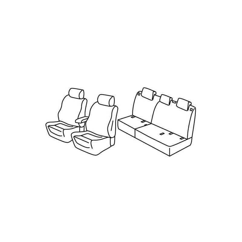 Set coprisedili Superior - Beige - Opel Grandland X (07 17 )