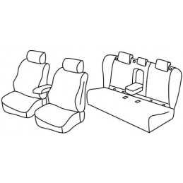 Set coprisedili Superior - Nocciola - Opel Insignia Sports Tourer (05 17 )