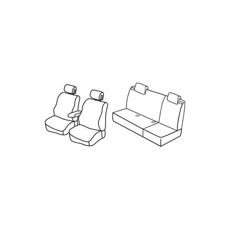 Set coprisedili Superior - Beige - Renault Megane III Sportour (09 09 09 16)