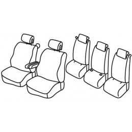 Set coprisedili Superior - Nocciola - Renault Scenic (06 03 08 09)
