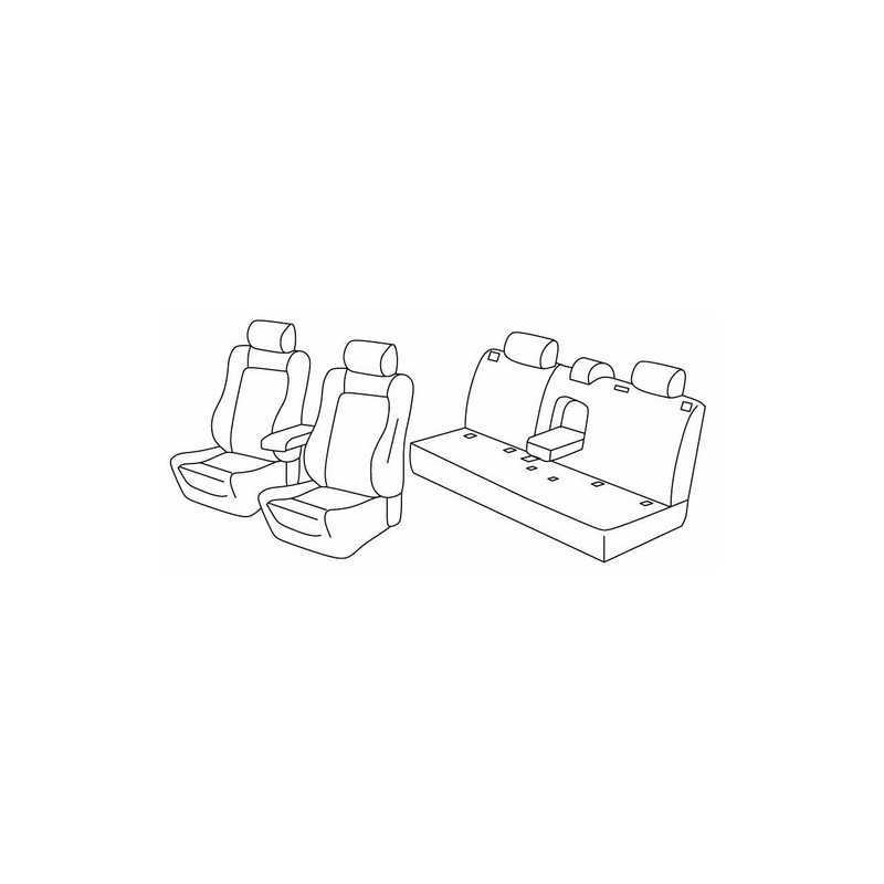 Set coprisedili Superior - Nocciola - Renault Kadjar (06 15 )