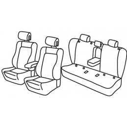 Set coprisedili Superior - Nocciola - Renault Talisman 4p (02 16 )
