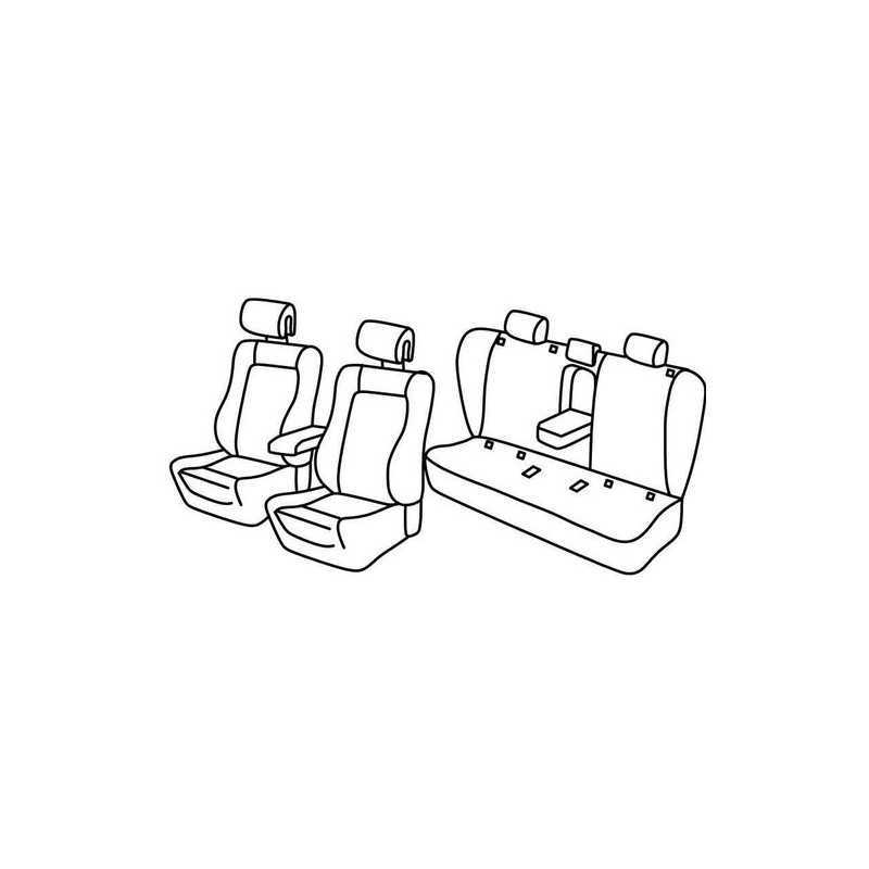 Set coprisedili Superior - Beige - Renault Talisman 4p (02 16 )