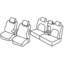 Set coprisedili Superior - Beige - Seat Altea (04 04 04 09)