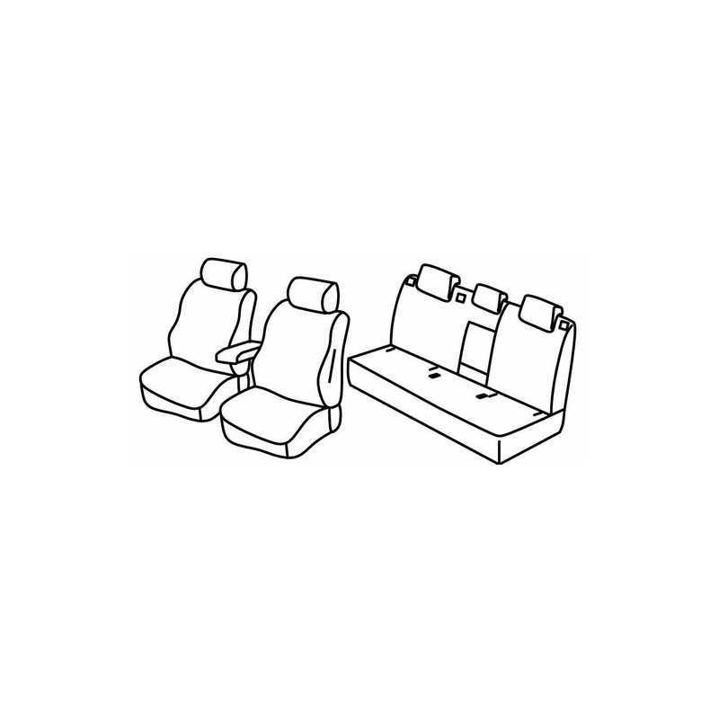 Set coprisedili Superior - Beige - Seat Ateca (Style) (07 16 )