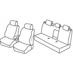 Set coprisedili Superior - Beige - Seat Toledo (01 13 07 15)