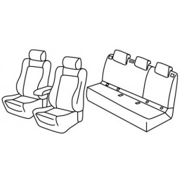 Set coprisedili Superior - Beige - Seat Arona (FR) (11 17 )