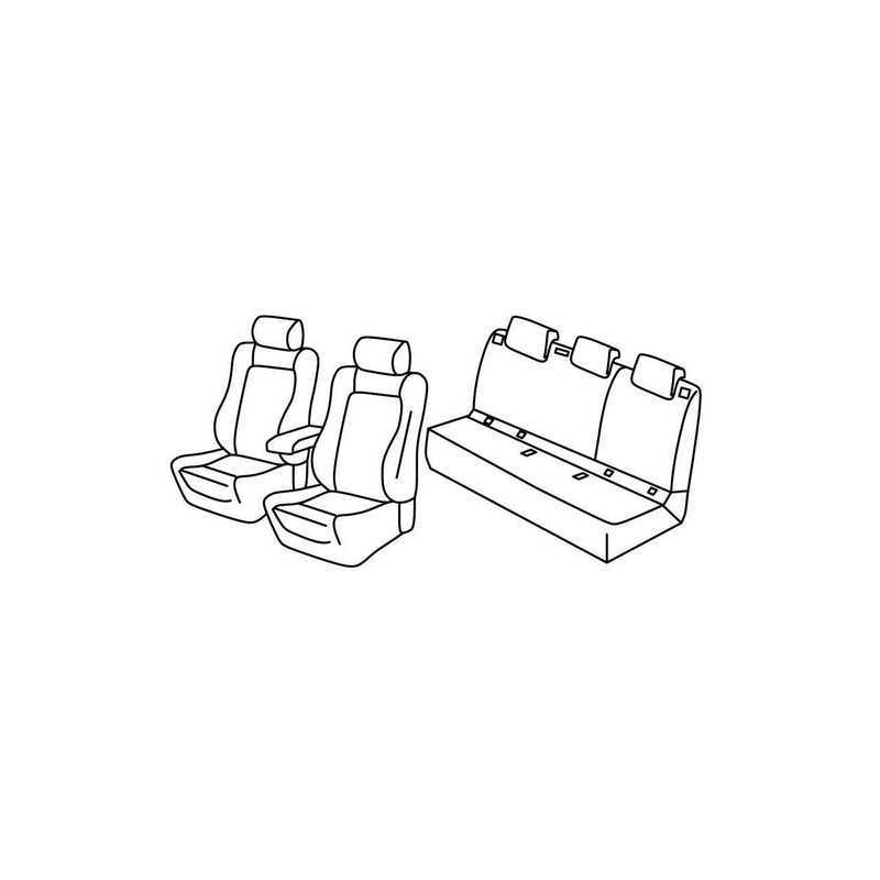 Set coprisedili Superior - Beige - Seat Arona (FR) (11 17 )
