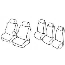 Set coprisedili Superior - Beige - Skoda Yeti (Ambition Experience) (10 09 12 17)