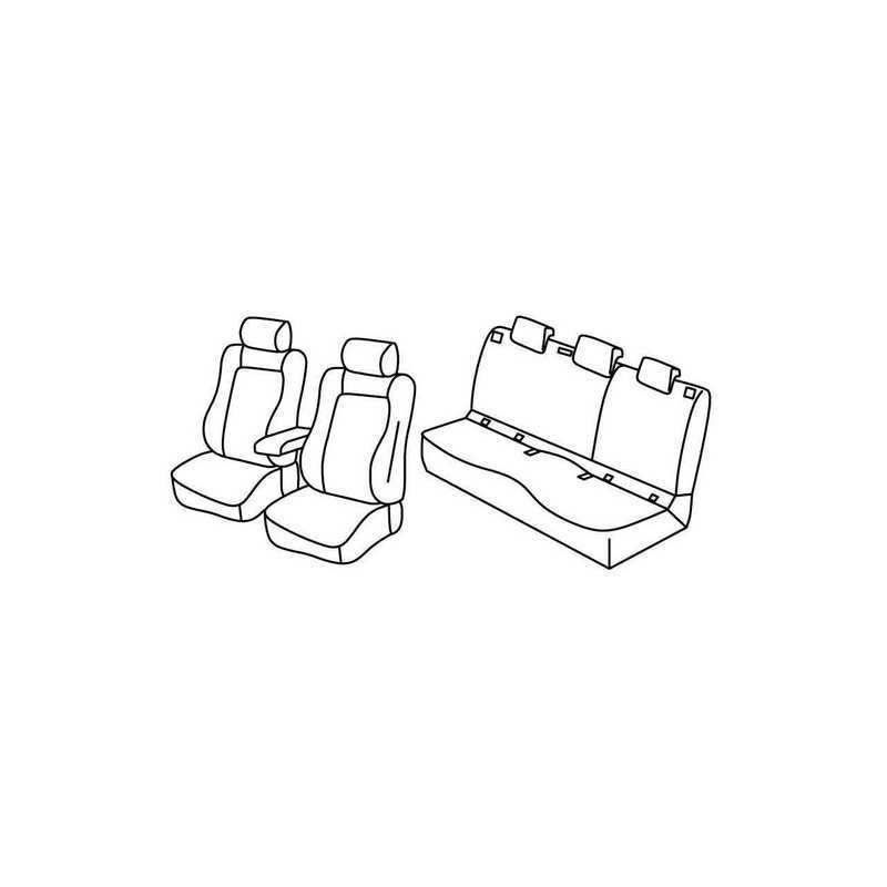 Set coprisedili Superior - Nocciola - Skoda Karoq (12 17 )