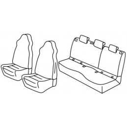 Set coprisedili Superior - Beige - Skoda Karoq (Ambition) (12 17 )