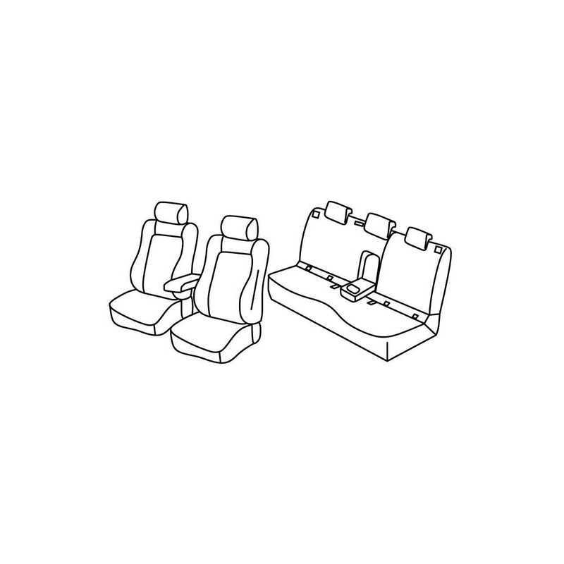 Set coprisedili Superior - Nocciola - Skoda Karoq (12 17 )