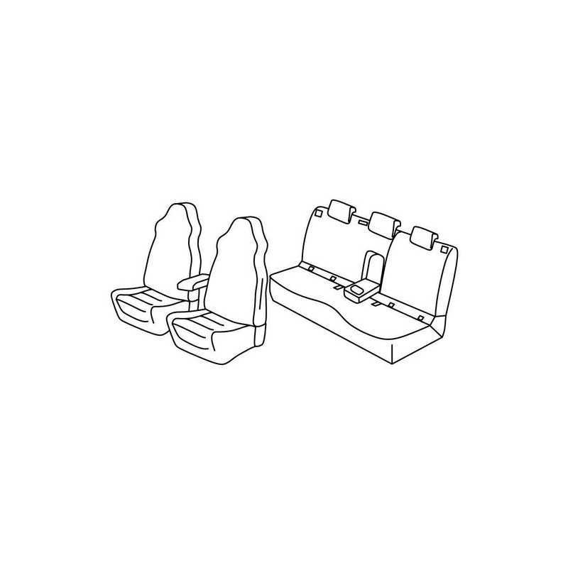 Set coprisedili Superior - Nocciola - Skoda Karoq (12 17 )