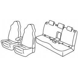 Set coprisedili Superior - Beige - Skoda Karoq (12 17 )