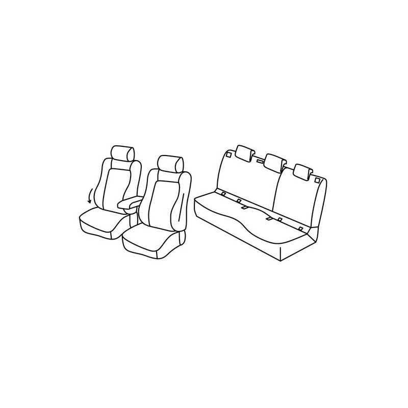 Set coprisedili Superior - Nocciola - Skoda Karoq (12 17 )