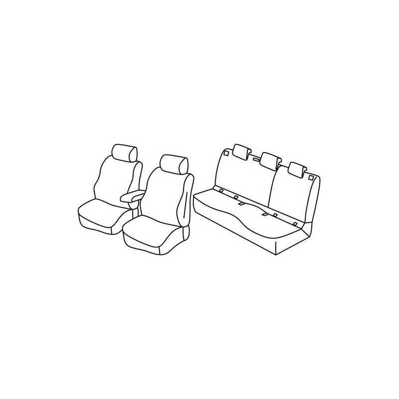Set coprisedili Superior - Nocciola - Skoda Karoq (12 17 )