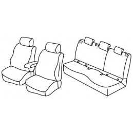 Set coprisedili Superior - Beige - Skoda Karoq (12 17 )
