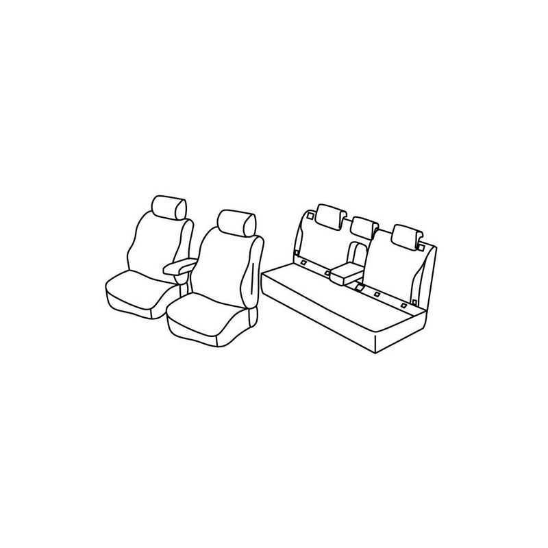 Set coprisedili Superior - Nocciola - Subaru Outback (03 15 )