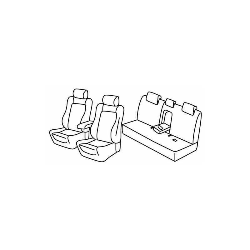Set coprisedili Superior - Nocciola - Toyota Rav4 (Hybrid) (03 13 02 19)