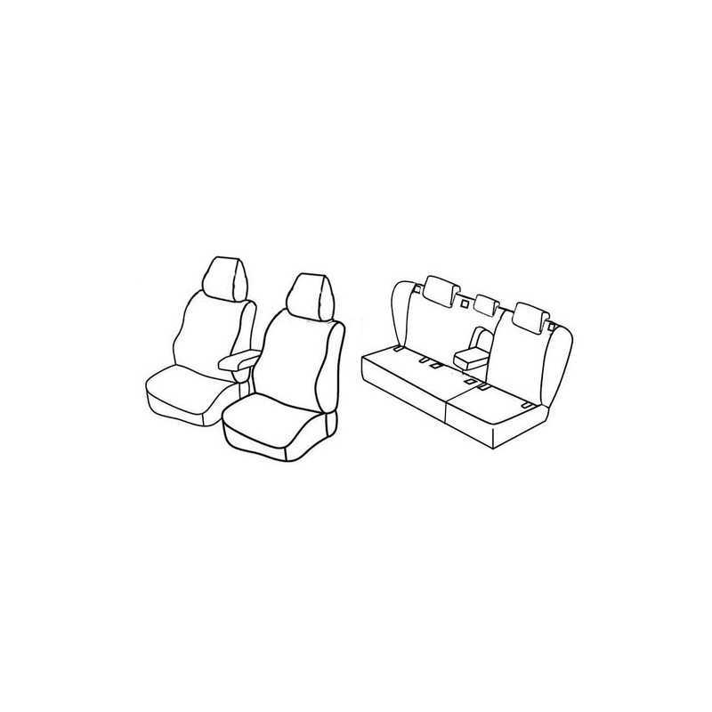 Set coprisedili Superior - Beige - Volkswagen Golf V Variant (05 07 09 09)