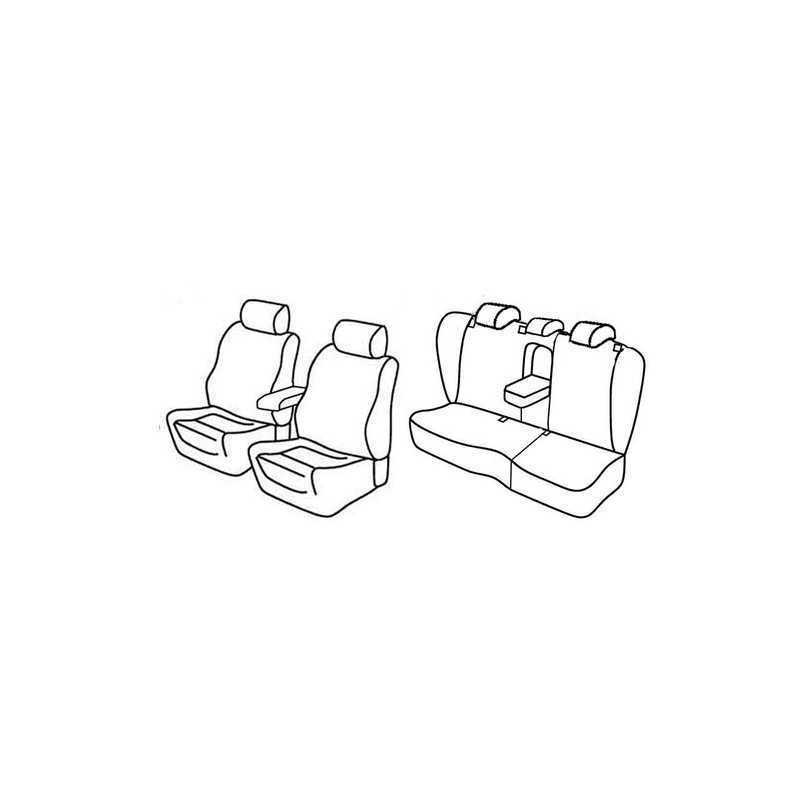 Set coprisedili Superior - Nocciola - Volkswagen Passat Variant (Sportline) (09 05 12 10)