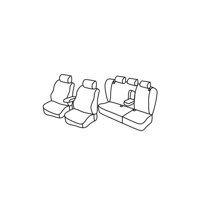 Set coprisedili Superior - Nocciola - Volkswagen Passat Variant (Dal 2001) (2001 08 05)