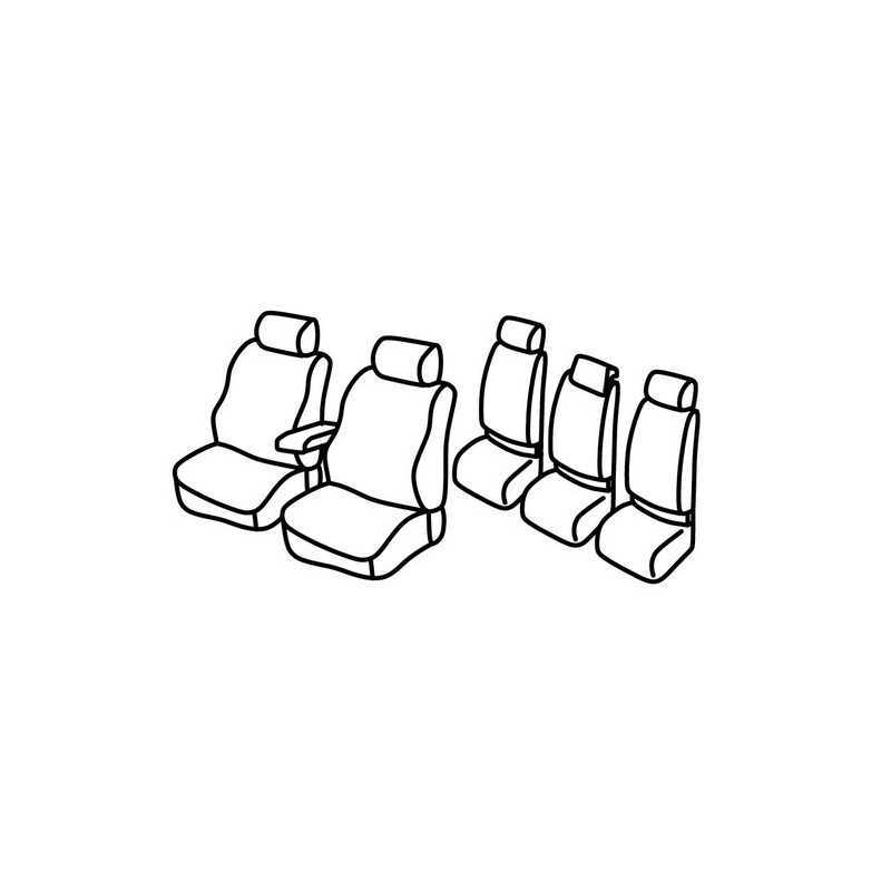 Set coprisedili Superior - Beige - Volkswagen Touran (Trendline) (05 03 10 06)