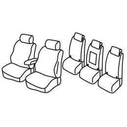 Set coprisedili Superior - Nocciola - Volkswagen Touran (Comfortline) (09 15 )