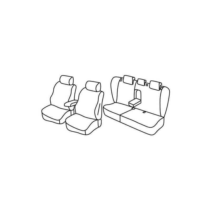 Set coprisedili Superior - Beige - Volvo S40 (01 04 12 12)