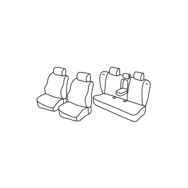 Set coprisedili Superior - Beige - Volvo S60 (10 00 08 10) - Volvo S80 (01 98 04 06)