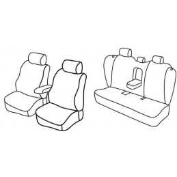 Set coprisedili Superior - Beige - Volvo S80 (05 06 04 13) - Volvo S80 (fino al 2015) (05 13 2015)