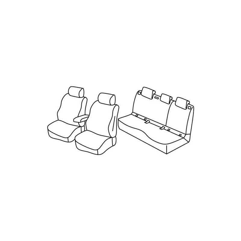 Set coprisedili Superior - Nocciola - Volvo XC40 (10 17 )