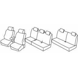 Set coprisedili Superior - Beige - Dacia Lodgy (05 12 )