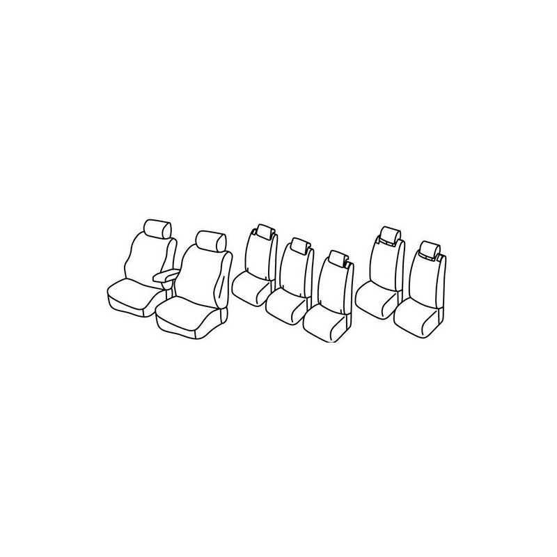 Set coprisedili Superior - Nocciola - Ford Galaxy (10 15 )