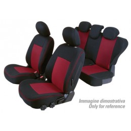 Set coprisedili Superior - Nero Rosso - Mazda 5 5p (11 10 10 13)